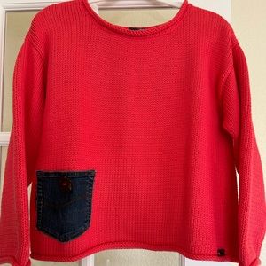 Sweater by Shannon passero. Size M Beautiful coral color.